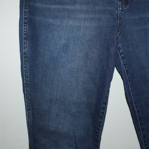 KUT FROM THE KLOTH Mid Rise Dark Wash Skinny Denim Jeans Plus Sz 14 - Picture 5 of 10